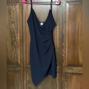 NWOT - Navy Blue - Asymmetric - Bodycon - Dress